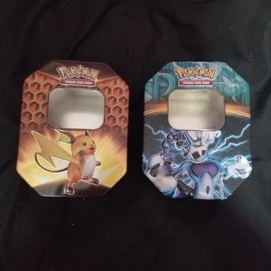 Empty Pokémon Tins